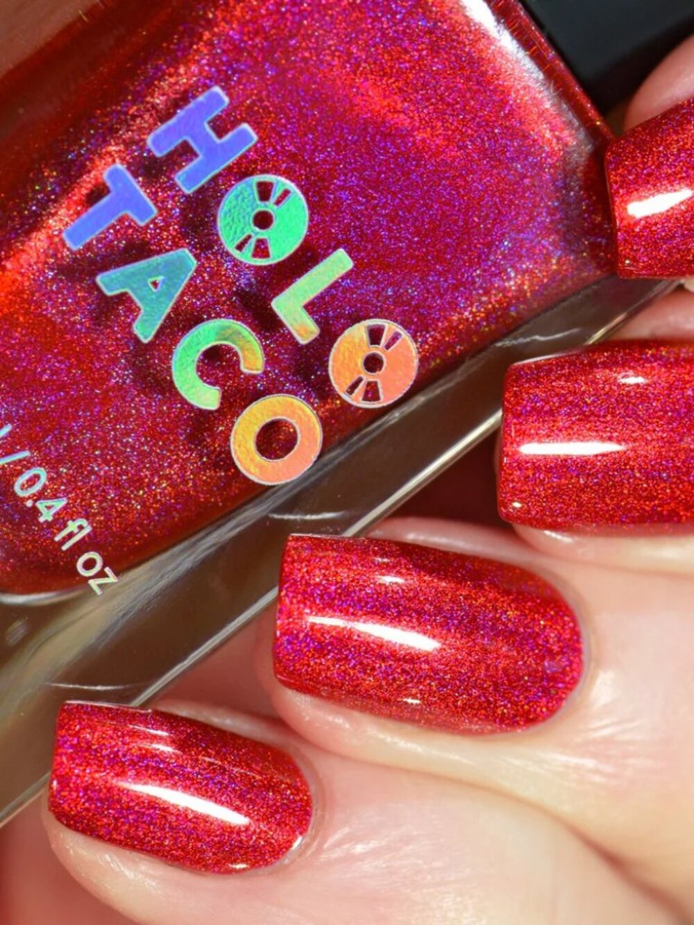 Holo Taco 'Red Licorice' Nail Polish